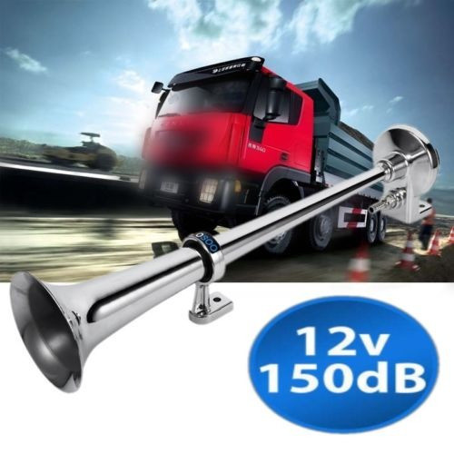 150db 12v Super Solo Trompeta Fuerte Aire Cuerno Compresor C 1