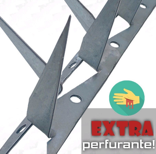 12m Espeto Para Muro Arame Ponta Ouriço Mandíbula Dupla 1