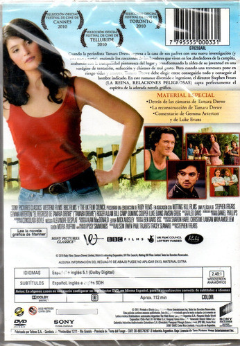 El Regreso De Tamara Drewe - Dvd Nuevo Orig. Cerrado - Mcbmi 1