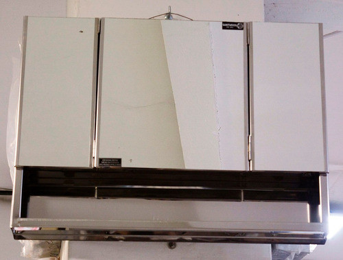 Botiquín Acero Inoxidable 3 Puertas 55x45 C/ Repisa Espejo 0