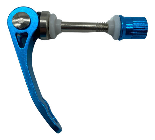 Blocagem Rapida De Canote De Selim Em Alumínio Aço Azul 0