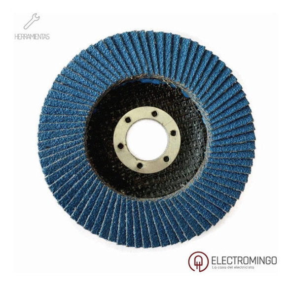 Disco Flap Diamantado Lija Gr 80 115mm Barovo Pack X 10 1