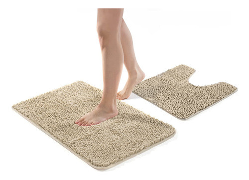 Alfombra De Bao Para Juegos De Bao, 2 Piezas, 20 X 32 Pulgad 0