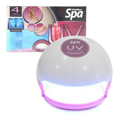 Cabina Uv 18w Uñas Esmaltes Semipermanentes Teknikpro Spa 0