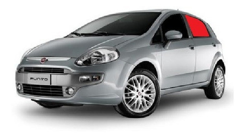 Vidrio Puerta P/ Fiat Punto Trasero Izquierdo 0