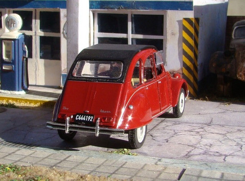 Auto De Coleccion Argentinos Citroen 3cv  Esc 1 43 10 Cm Ixo 0