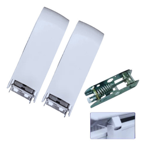 4 Dobradiça Para Freezer Fricon Hde Hced 503 Com Capa E Mola 0