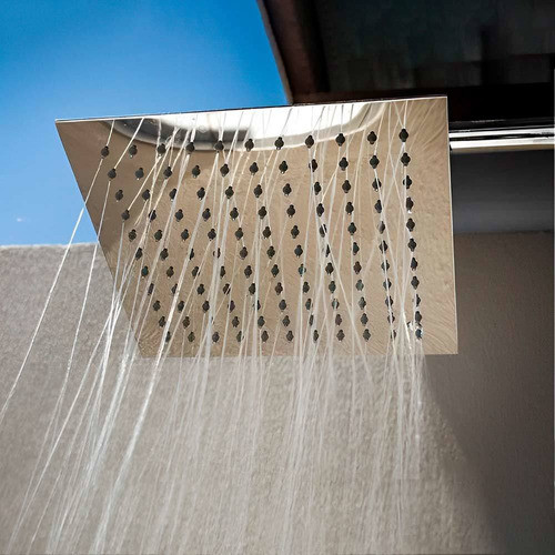 Ducha Cascata Inox Quadrada 25x25 - Sodramar Oferta 1
