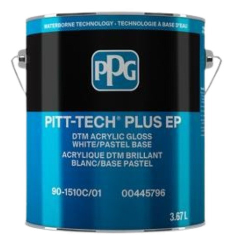Pitt Tech Plus Dmt Esmalte Hidrosoluble Neutro 3.78 Lt 1