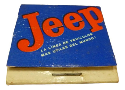 Caja De Fosforos Carterita Jeep 0