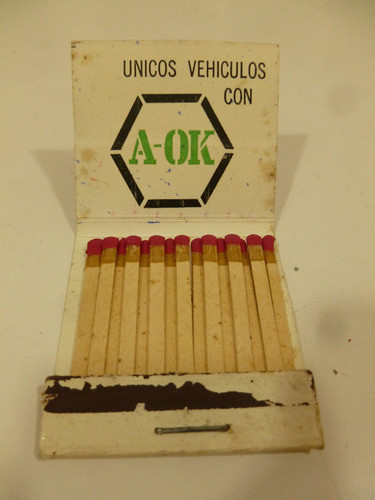 Caja De Fosforos Carterita Jeep 1