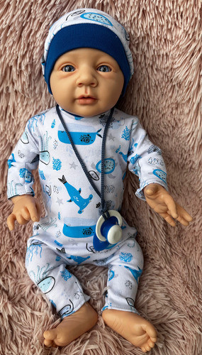 Bebote , Nuevo Modelo Muñeca, Con Ropa Y Chupete,tipo Reborn 0