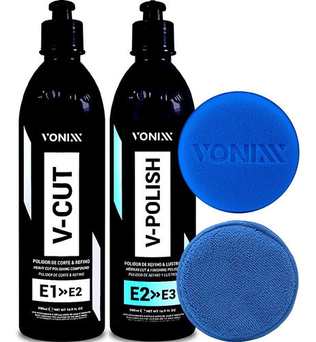 V-cut V-polish Corte E Refino Polimento Manual Vonixx 0