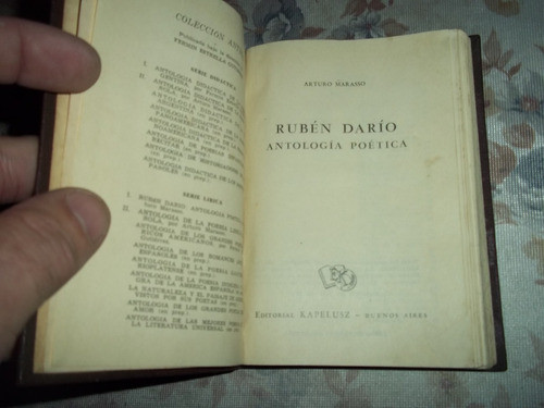 Ruben Dario - Antologia Poetica - Arturo Marasso 1