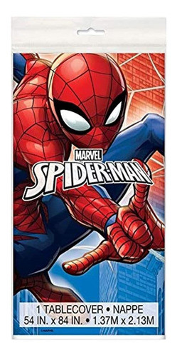 Spiderman Funda Para Mesa De Plástico 84 X 54 1