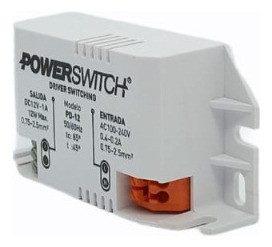 Fuente Switching C/gabinete 12w 1a 12v Exterior Macroled 1