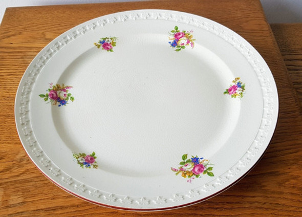 Bandeja Redonda Para Torta Loza Inglesa Aynsley & Co 33 Cm. 0 Bandeja Redonda Para Torta Loza Inglesa Aynsley & Co 33 Cm. 0