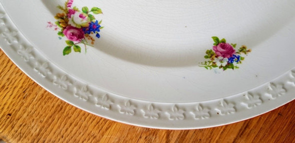 Bandeja Redonda Para Torta Loza Inglesa Aynsley & Co 33 Cm. 1 Bandeja Redonda Para Torta Loza Inglesa Aynsley & Co 33 Cm. 1