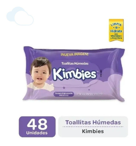 30 Pack Toallitas Húmedas Huggies Kimbies X 48u 1