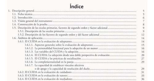 Test Psicologico Cuida Cuestionario Evaluacion Adoptantes 1