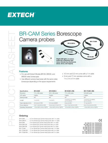 Sonda 05 Metros Semi Rígida P/ Boroscópio Extech Br-9cam-5m 1
