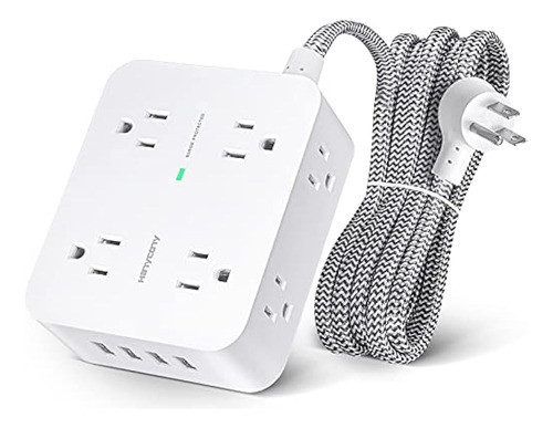 Barra De Protección Contra Sobretensiones: 8 Tomacorrientes 0