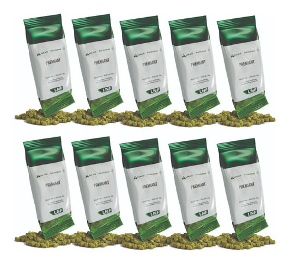 10 Lupulos Premiant Em Pellet 50grs Lnf 0
