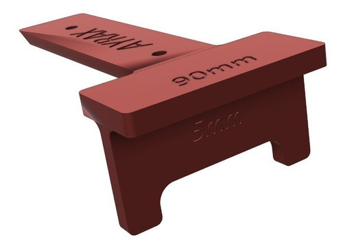 Separador Plantilla Guia Instalacion Deck 90x5mm X2 Nextsale 0