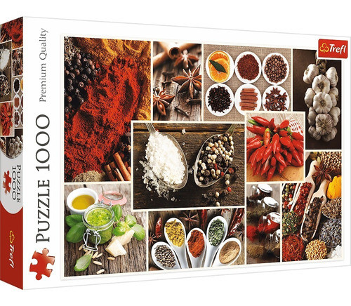 Rompecabezas Puzzle 1000 Piezas Trefl Especias Collage 10470 0