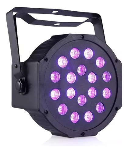 Tacho Cañon Luz Negra (ultravioleta) 18 Compatible Con Dmx 0