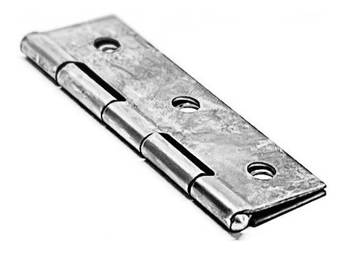 Bisagra Libro 5005 76mm - Hierro Pulido - Pesada 1.1mm (x2) 1