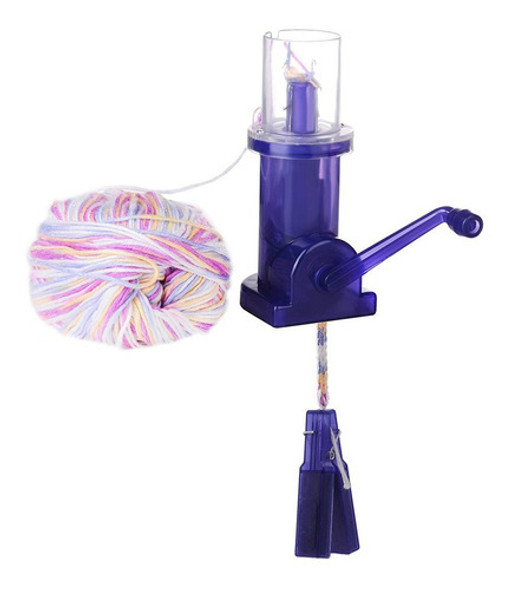 Máquina De Fazer Tricotin Tear Manivela Rabo De Gato 1