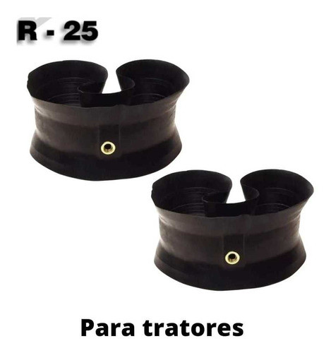 Jogo 2 Protetor De Câmara De Ar Aro 25 Para Tratores 0