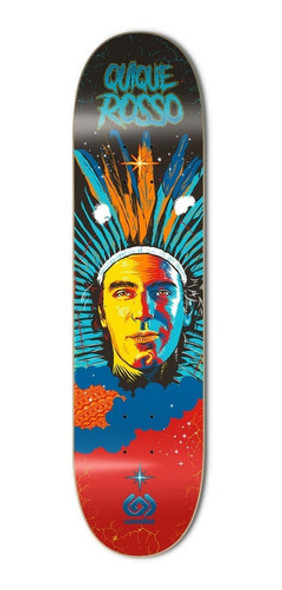 Tabla De Skate Woodoo Quique Rosso 8 1/8 0 Tabla De Skate Woodoo Quique Rosso 8 1/8 0