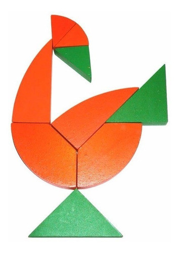 Avegram Huevo Magico Juego De Ingenio Tangram De Madera Jg 0