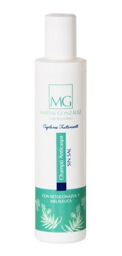 Shampoo Anticaspa Antiseborrea Sin Sal Matías González 0