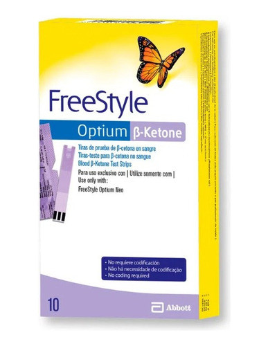 Freestyle Tiras Reactivas Optium B-ketone (10 Unidades) 0