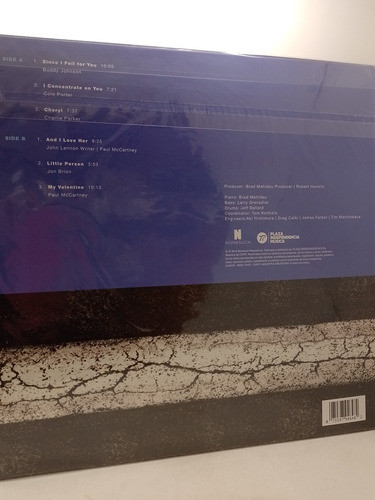 Brad Mehldau Trio Blues And Ballads Vinilo Lp Nuevo 1