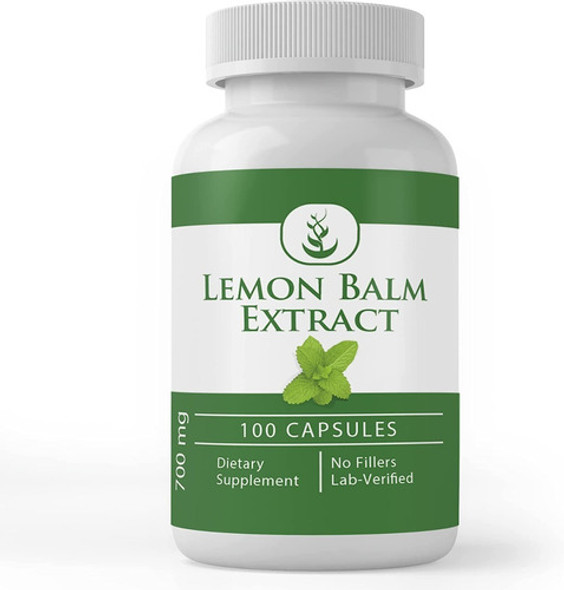 Pure Original | Extracto De Bálsamo De Limón I 700mg I X100 0