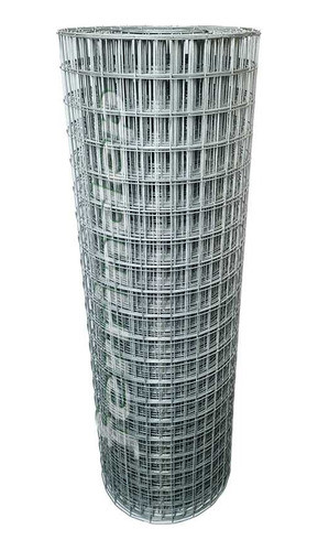 Malla Electrosoldada Galvanizada Rollo 50x50mm 2mm Espesor 0