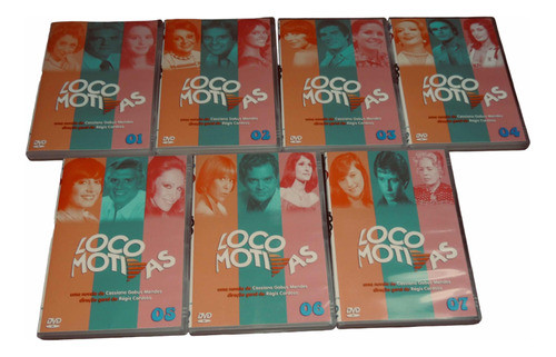 Dvd Novela Locomotivas Completa 42 Dvds Box 0