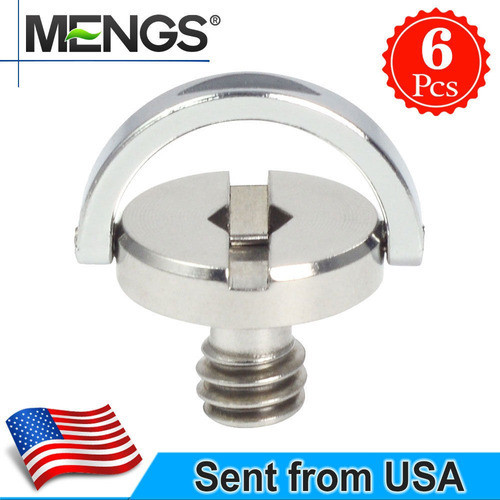 Mengs 6pcs Sr-32 1/4  Tornillo De Cámara (ø 15x12mm) Con Ace 1