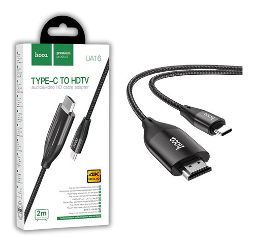 Adaptador Hdmi A Tipo C Ua16 2m Para Tv, Pc 0