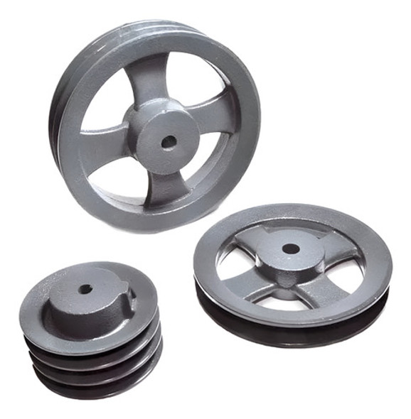 Polea 1 Canal B 360mm De Fundicion Sin Mecanizar 1b-360 0