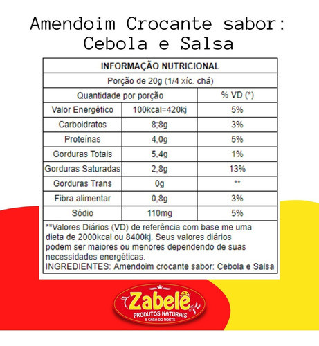 Pacote De Amendoim Cebola E Salsa 1kg - Safra Nova Na Oferta 1