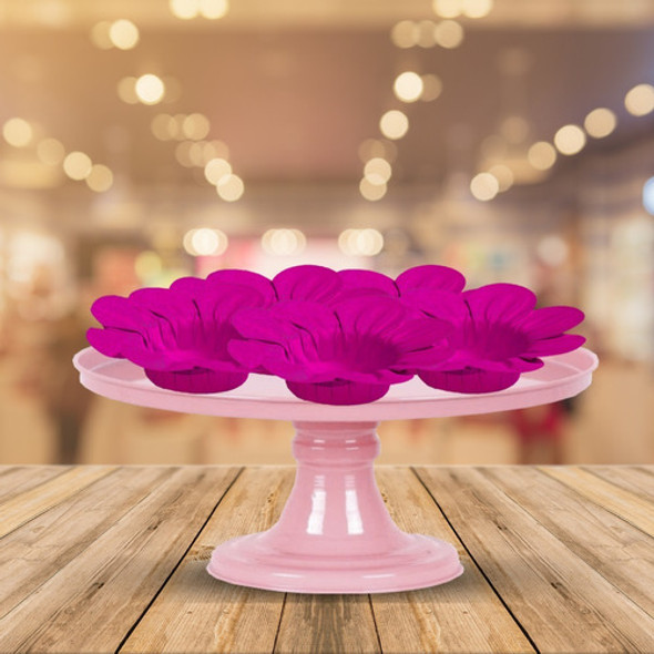 30 Forminhas Para Bombons E Doces Brigadeiros Papel Pink 1
