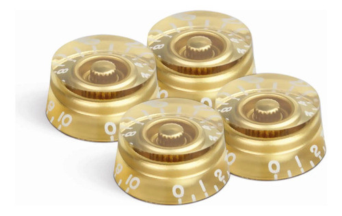 Knob Strinberg Potenciometro Guitarra Les Paul Kblp Gd C/ 4 0