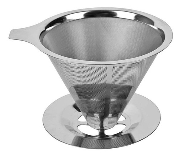 Mini Filtro Coador Café Inox Reutilizável Sem Uso De Papel 1