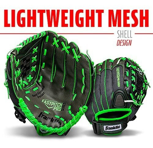 Guante De Softbol Diestro Franklin Sport 12 Verde 1