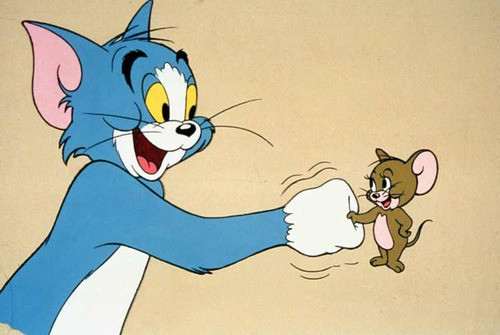 Dibujitos Animados Tom Y Jerry - Lamina 45 X 30 Cm. 0